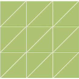 Vogue Interni  In Pistacchio Rete 10X10X14 011RT64