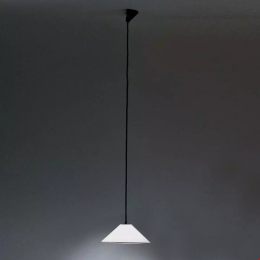 Pendant lamp Artemide A089700 Aggregato Suspension Ø380 cono opalino