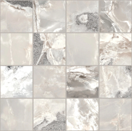 Florim Casa Dolce Casa Onyx&More Silver Blen Sat 6Mm Mos7,5X7,5  767699